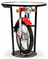 Столик Secret De Maison Mopid ( mod. TC-15 ) действующие фары, металл/стекло, 72*72*81см, Red/Красный фото Столик Secret De Maison Mopid ( mod. TC-15 ) действующие фары, металл/стекло, 72*72*81см, Red/Красный. Фото №1