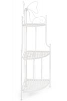 Кованая угловая этажерка Secret De Maison 003 (Белый) фото Кованая угловая этажерка Secret De Maison 003 (Белый)