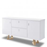 Буфет TG1692B белый/ясень фото Буфет TG1692B белый/ясень. Фото №1