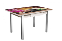 Стол Победа 1200 не раздвижной с ящиком. Фото №1