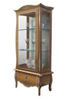 Шкаф с витриной Трио ММ-279-01(-01) фото Шкаф с витриной Трио ММ-279-01(-01). Фото №1