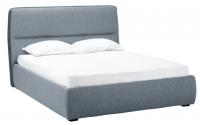 Кровать с ортопедическим основанием и ящиком Сканди 1.8 Грей фото Кровать с ортопедическим основанием и ящиком Сканди 1.8 Грей. Фото №1