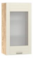 Шкаф навесной  Livorno НМ 011.30, Софт Панакота, Дуб Бунратти