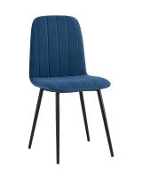 Стул Easy велюр синий фото Стул Easy велюр синий. Фото №1