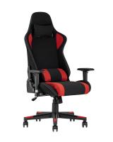 Кресло игровое TopChairs Maybach черно-красное фото Кресло игровое TopChairs Maybach черно-красное. Фото №1