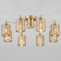 Потолочная люстра Eurosvet Tela 70109/8 античная бронза фото Потолочная люстра Eurosvet Tela 70109/8 античная бронза. Фото №1