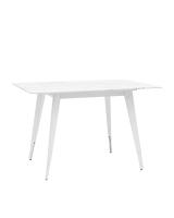 Стол обеденный Ричмонд 120*80 белый стеклянный