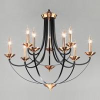 Подвесная люстра Eurosvet Lazzaro 60098/9 черный фото Подвесная люстра Eurosvet Lazzaro 60098/9 черный. Фото №1