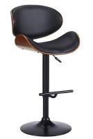 Стул барный JY1076 черный/черный фото Стул барный JY1076 черный/черный. Фото №1