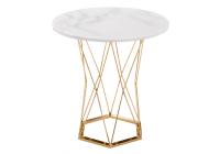 Стол Melan white / gold фото Стол Melan white / gold. Фото №1