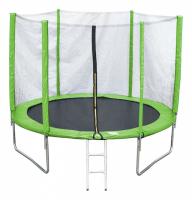 Батут AL-out305 3050 мм, зеленый, серый