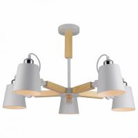 Люстра на штанге Arte Lamp 7141 A7141PL-5WH фото Люстра на штанге Arte Lamp 7141 A7141PL-5WH