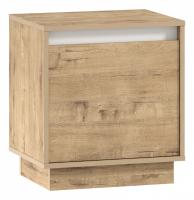 Тумба НМ 040.09 Virginia Белый Скандинавский/Дуб Бунратти. Фото №1