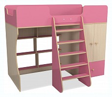 Набор для детской Р446, древесина коричневая светлая дуб. Фото №2