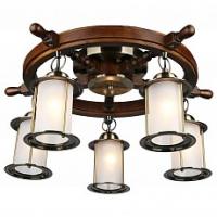 Потолочная люстра Omnilux Ferro OML-50307-05 фото Потолочная люстра Omnilux Ferro OML-50307-05