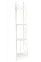 Кованая угловая этажерка Secret De Maison 001 (Белый) фото Кованая угловая этажерка Secret De Maison 001 (Белый)