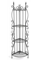 Кованая угловая этажерка Secret De Maison 001 (Чёрный) фото Кованая угловая этажерка Secret De Maison 001 (Чёрный)