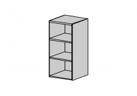 Шкаф гл. 404 мм с задней стенкой ДВП 3мм, открытый Европа Лайт
