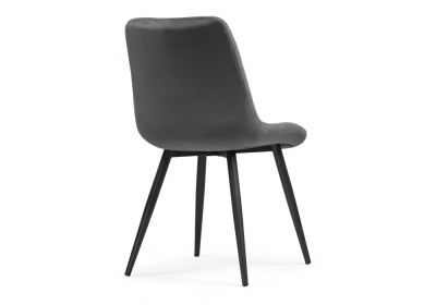 Стул Fox dark gray / black фото Стул Fox dark gray / black. Фото №5