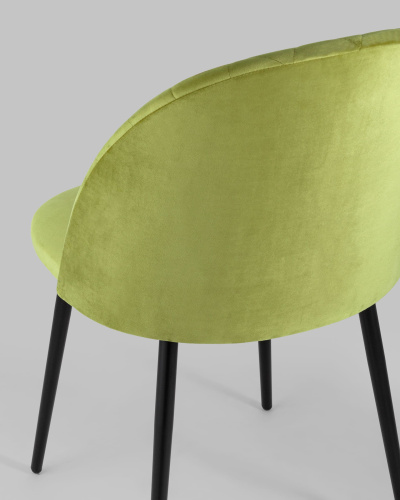Стул Марсель велюр оливковый. Фото №8