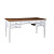 Стол письменный "Ольса" 005 (белый лак/антик)