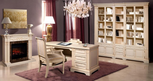 Кабинет Престиж (крем с патиной). Фото №1