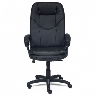 Компьютерное кресло COMFORT кож/зам, черный, PU-C36-6  id -. Фото №2