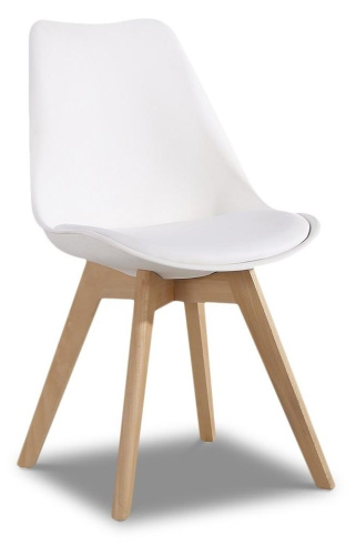 Стул PW072 белый. Фото №1