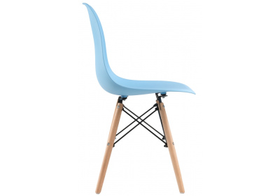 Стул деревянный Eames PC-015 blue. Фото №3