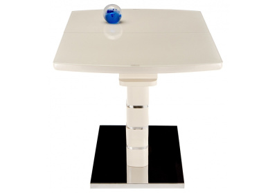 Стол стеклянный Space 120 бежевый. Фото №5