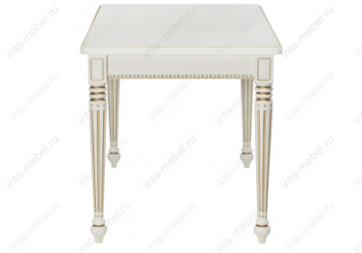 Стол деревянный Леджер слоновая кость / патина золото фото Стол деревянный Леджер слоновая кость / патина золото. Фото №4