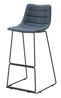 Стул барный CQ-8280E-1 синий 2078 фото Стул барный CQ-8280E-1 синий 2078. Фото №2