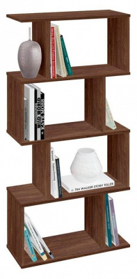 Стеллаж Polini Home Smart, коричневый. Фото №3