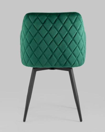 Стул Ника вращающийся велюр изумрудный. Фото №6