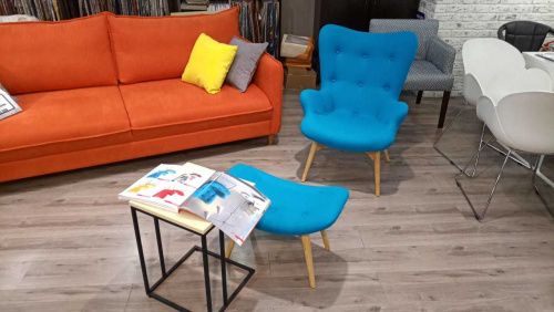 Кресло DC917 blue-голубое. Фото №11