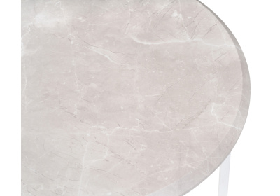 Журнальный стол, Грейс мрамор серый / белый. Фото №4