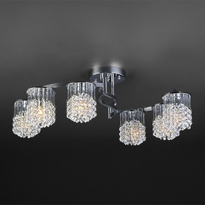 Потолочная люстра Eurosvet Ambroz 3222/6 хром Strotskis фото Потолочная люстра Eurosvet Ambroz 3222/6 хром Strotskis. Фото №2