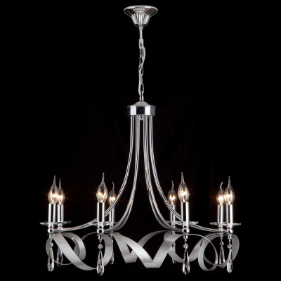 Подвесная люстра Eurosvet Adelia 60064/8 хром фото Подвесная люстра Eurosvet Adelia 60064/8 хром. Фото №2