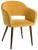 Кресло Oscar Жёлт/Тёмный Орех фото Кресло Oscar Жёлт/Тёмный Орех. Фото №2