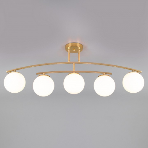 Потолочная люстра Eurosvet Bronx 30170/5 золото фото Потолочная люстра Eurosvet Bronx 30170/5 золото. Фото №2