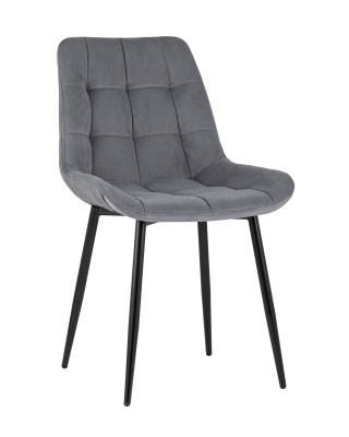 Стул Флекс велюр серый фото Стул Флекс велюр серый. Фото №2