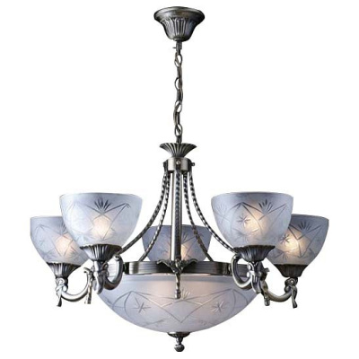 Подвесная люстра Eurosvet Kleo 60006/8 античная бронза фото Подвесная люстра Eurosvet Kleo 60006/8 античная бронза. Фото №2