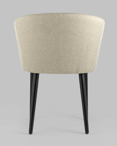 Кресло Ральф рогожка бежевый. Фото №6