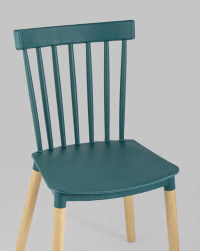 Стул Field пластик темно-бирюзовый. Фото №9