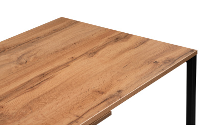 Стол, Клер Лофт дуб вотан / матовый черный фото Стол, Клер Лофт дуб вотан / матовый черный. Фото №4