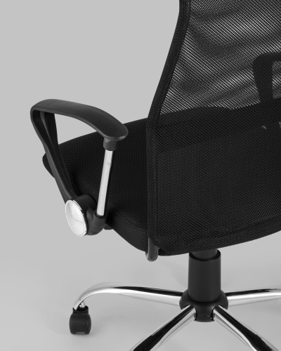 Кресло офисное TopChairs Benefit черное. Фото №8