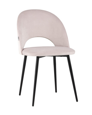 Стул Меган велюр светло-розовый. Фото №2