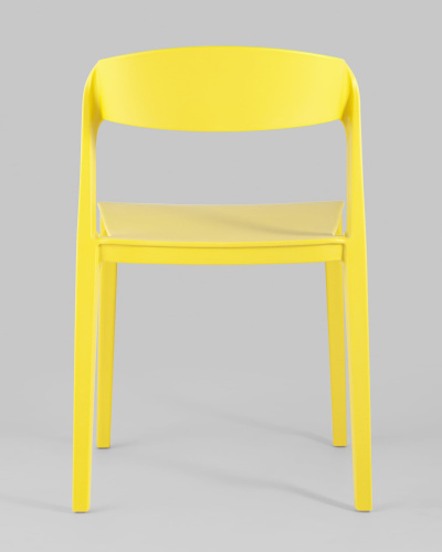 Стул Moris пластик желтый. Фото №6