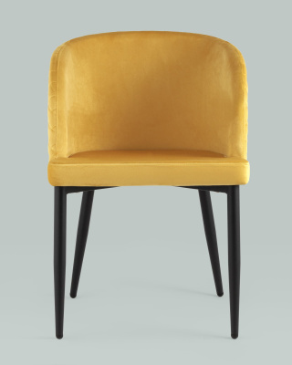 Стул Оскар велюр оранжевый. Фото №5