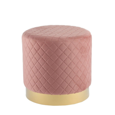 Пуф FS-002-40 пепельно розовый. Фото №3